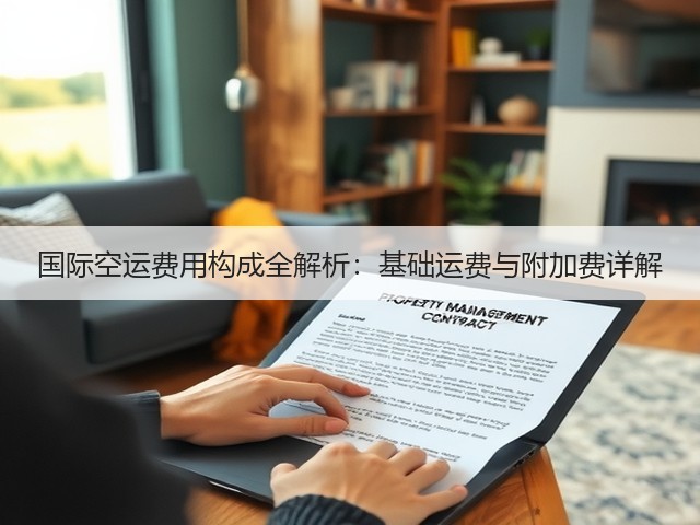 国际空运费用构成全解析：基础运费与附加费详解(图1)
