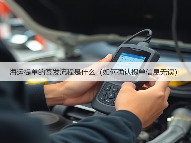 海运提单的签发流程是什么(如何确认提单信息无误)(图1) 海运提单的签发流程是什么(如何确认提单信息无误)(图1)