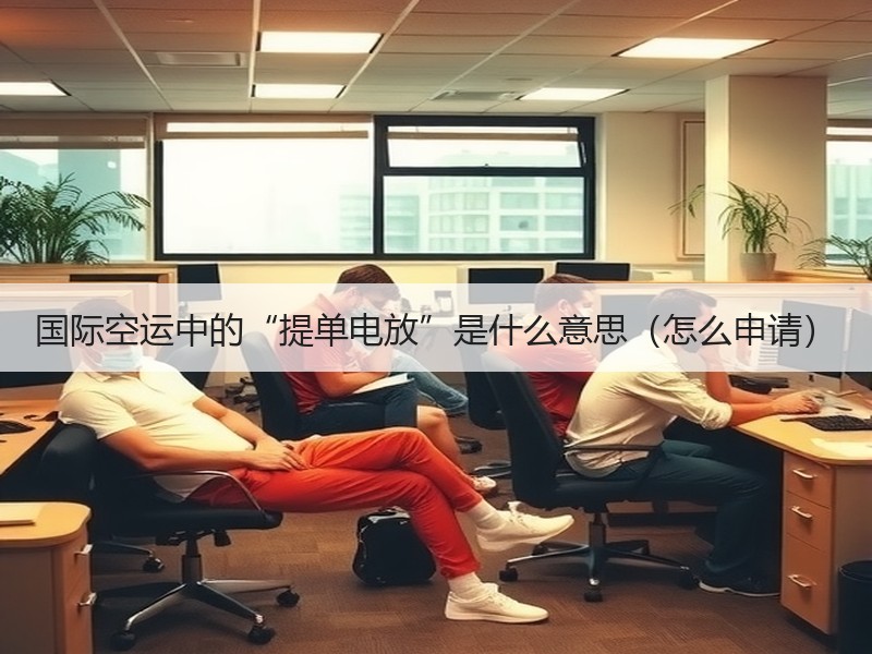 国际空运中的“提单电放”是什么意思（怎么申请）