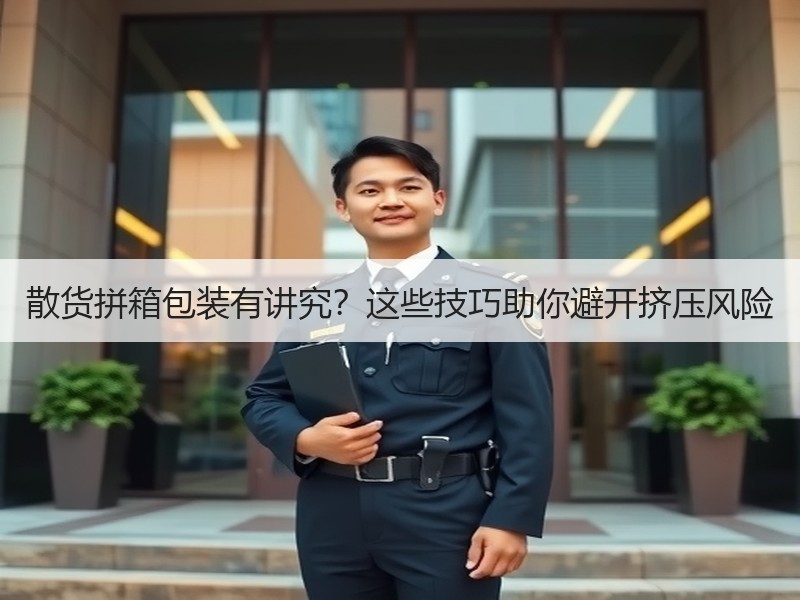 散货拼箱包装有讲究？这些技巧助你避开挤压风险