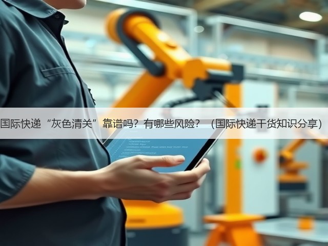 国际快递“灰色清关”靠谱吗?有哪些风险?(国际快递干货知识分享)(图1) 国际快递“灰色清关”靠谱吗?有哪些风险?(国际快递干货知识分享)(图1)