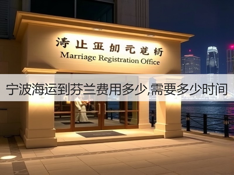 宁波海运到芬兰费用多少,需要多少时间 宁波海运到芬兰费用多少,需要多少时间