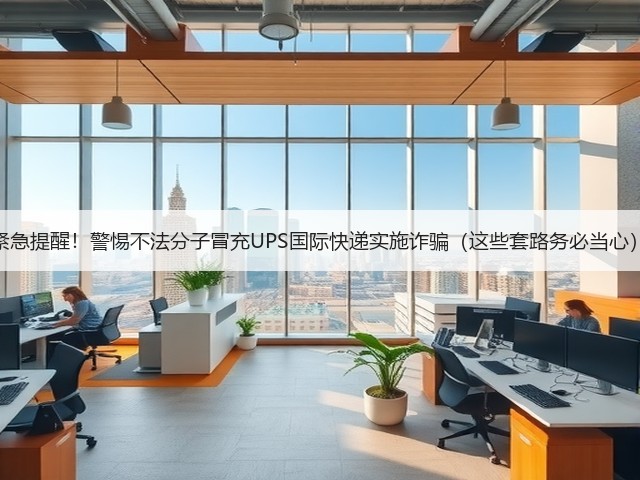 紧急提醒！警惕不法分子冒充UPS国际快递实施诈骗（这些套路务必当心）(图2)
