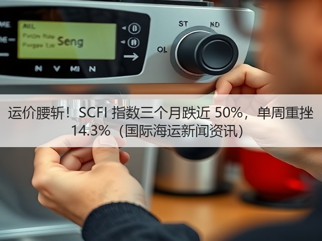 运价腰斩!SCFI 指数三个月跌近 50%,单周重挫 14.3%(国际海运新闻资讯)(图1) 运价腰斩!SCFI 指数三个月跌近 50%,单周重挫 14.3%(国际海运新闻资讯)(图1)