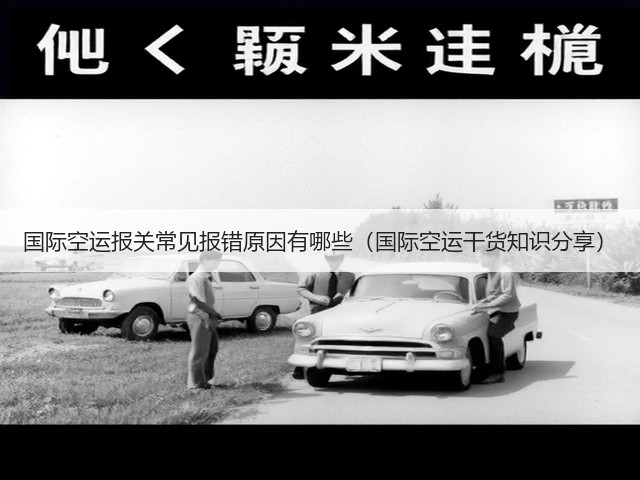 国际空运报关常见报错原因有哪些(国际空运干货知识分享)(图2) 国际空运报关常见报错原因有哪些(国际空运干货知识分享)(图2)