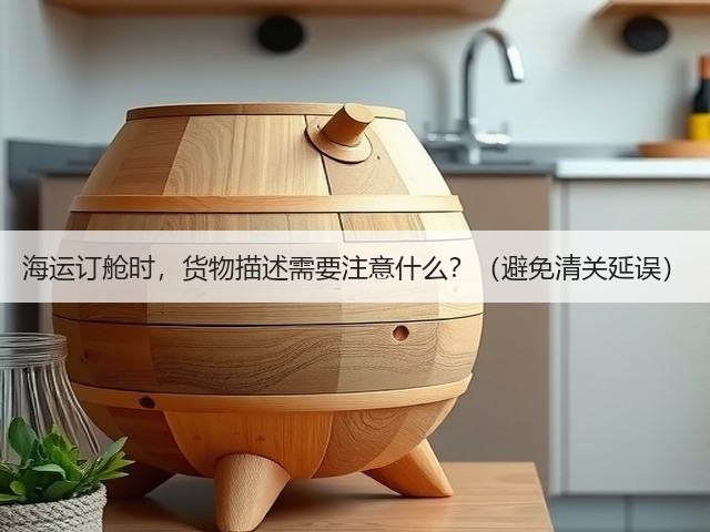 海运订舱时,货物描述需要注意什么?(避免清关延误)(图1) 海运订舱时,货物描述需要注意什么?(避免清关延误)(图1)
