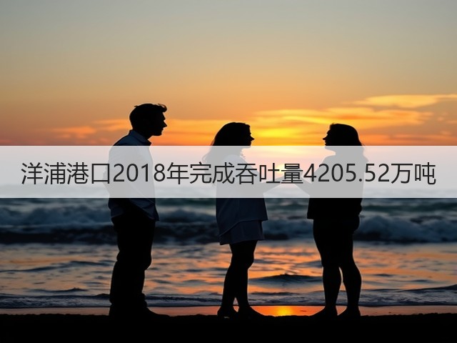 洋浦港口2018年完成吞吐量4205.52万吨(图1) 洋浦港口2018年完成吞吐量4205.52万吨(图1)