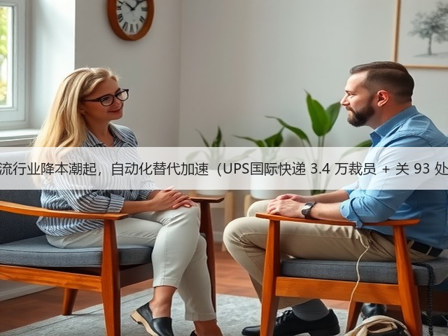 国际物流行业降本潮起,自动化替代加速(UPS国际快递 3.4 万裁员 + 关 93 处设施)(图1) 国际物流行业降本潮起,自动化替代加速(UPS国际快递 3.4 万裁员 + 关 93 处设施)(图1)