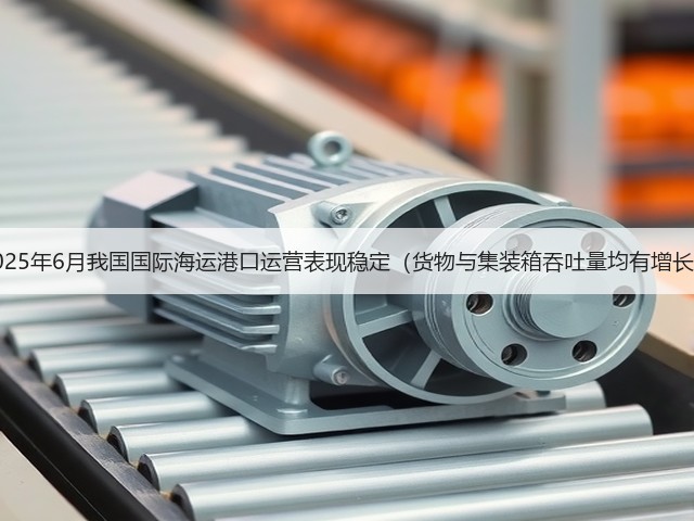 2025年6月我国国际海运港口运营表现稳定(货物与集装箱吞吐量均有增长)(图3) 2025年6月我国国际海运港口运营表现稳定(货物与集装箱吞吐量均有增长)(图3)