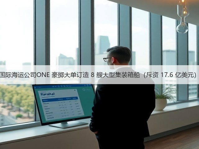 国际海运公司ONE 豪掷大单订造 8 艘大型集装箱船(斥资 17.6 亿美元)(图2) 国际海运公司ONE 豪掷大单订造 8 艘大型集装箱船(斥资 17.6 亿美元)(图2)