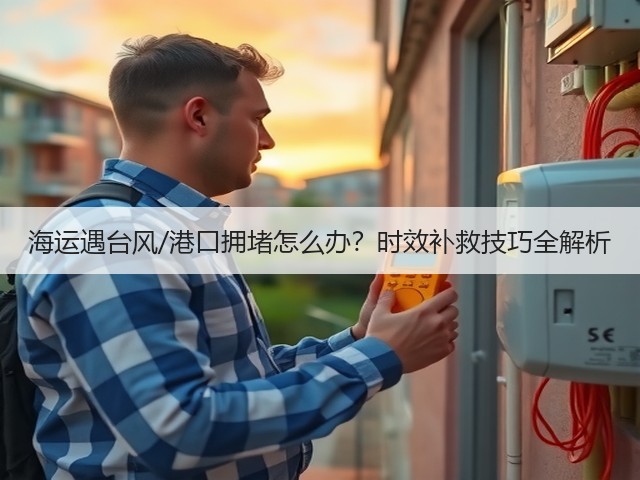 海运遇台风/港口拥堵怎么办?时效补救技巧全解析(图3) 海运遇台风/港口拥堵怎么办?时效补救技巧全解析(图3)