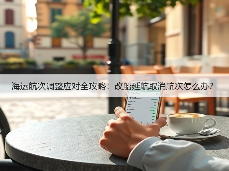海运航次调整应对全攻略：改船延航取消航次怎么办？