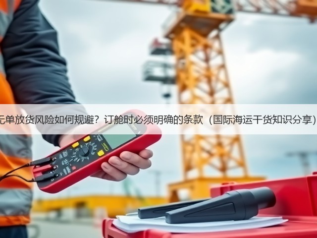 无单放货风险如何规避?订舱时必须明确的条款(国际海运干货知识分享)(图2) 无单放货风险如何规避?订舱时必须明确的条款(国际海运干货知识分享)(图2)