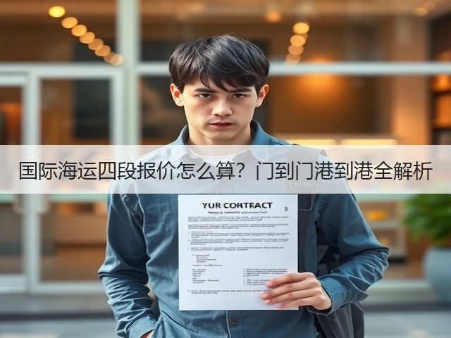 国际海运四段报价怎么算?门到门港到港全解析(图2) 国际海运四段报价怎么算?门到门港到港全解析(图2)