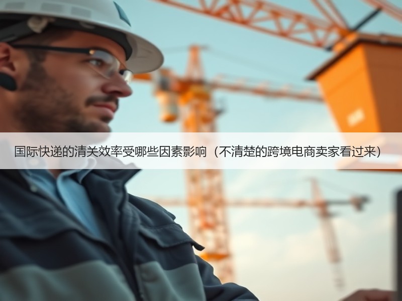 国际快递的清关效率受哪些因素影响（不清楚的跨境电商卖家看过来）