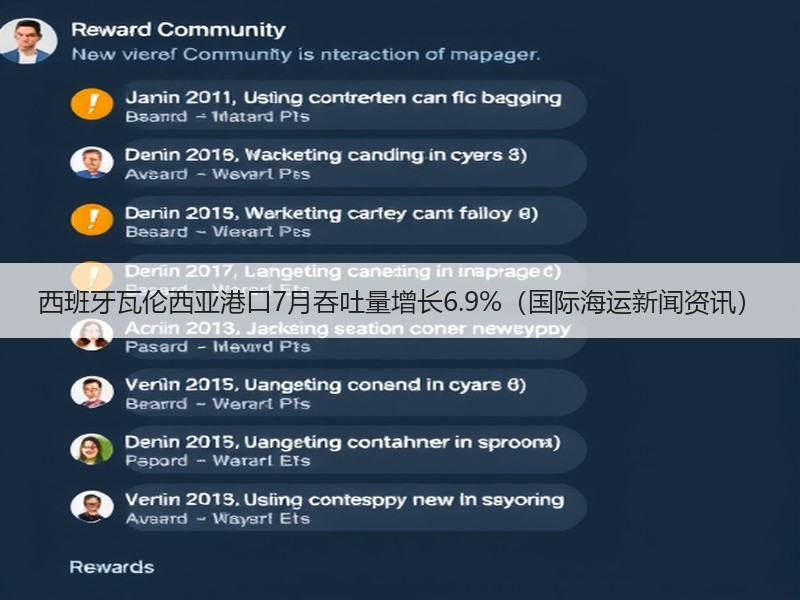 西班牙瓦伦西亚港口7月吞吐量增长6.9%（国际海运新闻资讯）