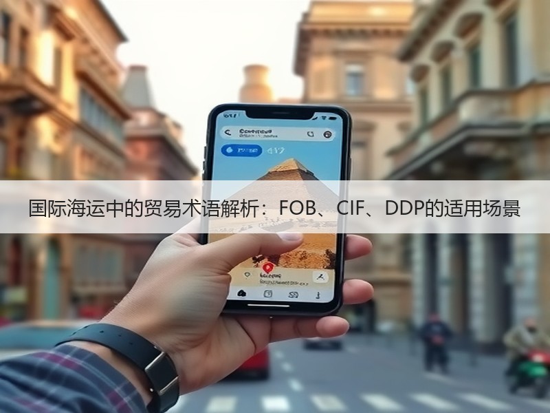 国际海运中的贸易术语解析：FOB、CIF、DDP的适用场景
