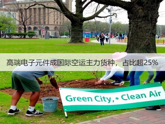 高端电子元件成国际空运主力货种,占比超25%(图2) 高端电子元件成国际空运主力货种,占比超25%(图2)