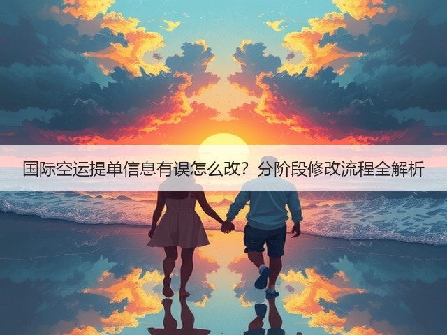 国际空运提单信息有误怎么改?分阶段修改流程全解析(图2) 国际空运提单信息有误怎么改?分阶段修改流程全解析(图2)
