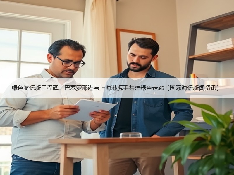 绿色航运新里程碑!巴塞罗那港与上海港携手共建绿色走廊(国际海运新闻资讯) 绿色航运新里程碑!巴塞罗那港与上海港携手共建绿色走廊(国际海运新闻资讯)