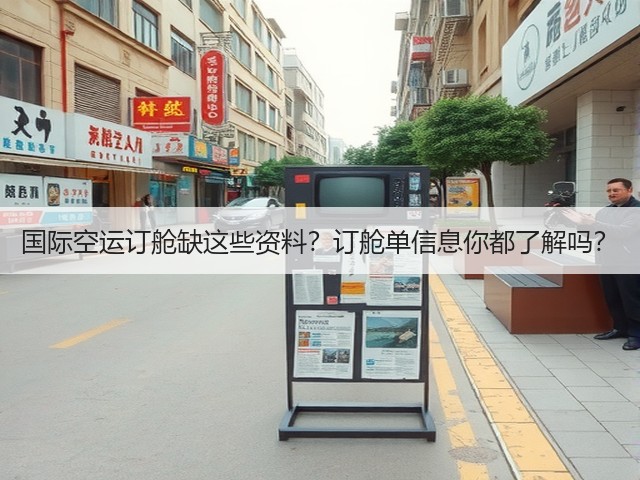 国际空运订舱缺这些资料?订舱单信息你都了解吗?(图3) 国际空运订舱缺这些资料?订舱单信息你都了解吗?(图3)