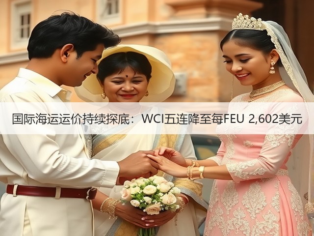 国际海运运价持续探底:WCI五连降至每FEU 2,602美元(图2) 国际海运运价持续探底:WCI五连降至每FEU 2,602美元(图2)