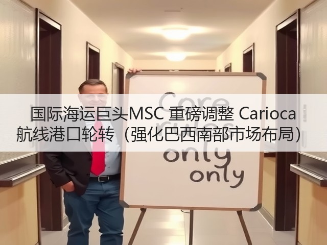 国际海运巨头MSC 重磅调整 Carioca 航线港口轮转(强化巴西南部市场布局)(图2) 国际海运巨头MSC 重磅调整 Carioca 航线港口轮转(强化巴西南部市场布局)(图2)