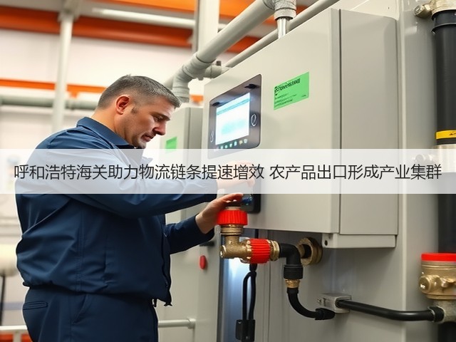 呼和浩特海关助力物流链条提速增效 农产品出口形成产业集群(图1) 呼和浩特海关助力物流链条提速增效 农产品出口形成产业集群(图1)