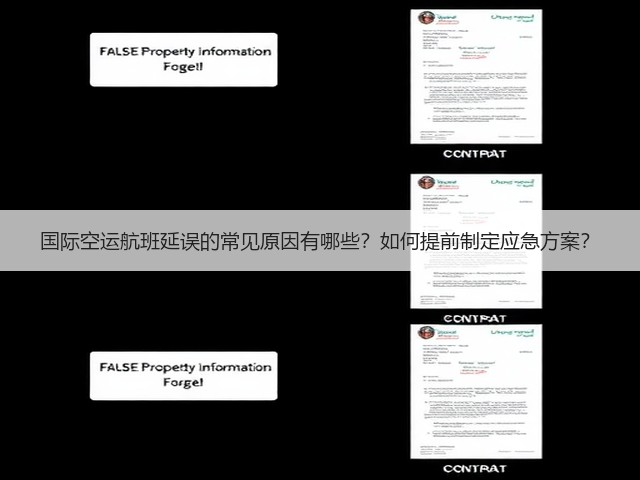 国际空运航班延误的常见原因有哪些？如何提前制定应急方案？(图2)
