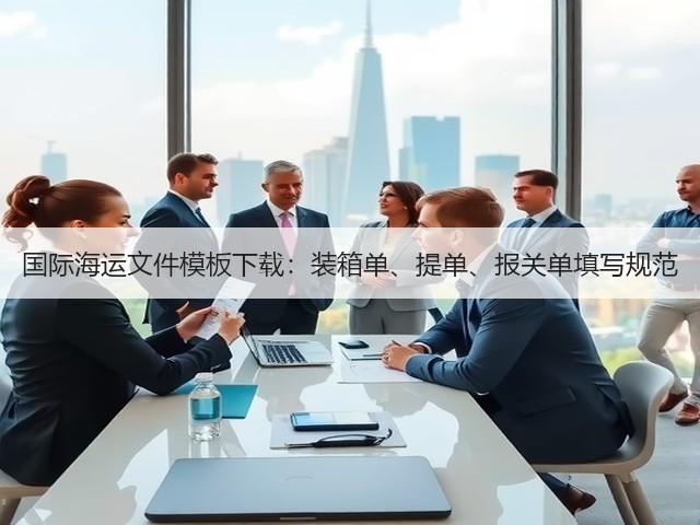 国际海运文件模板下载:装箱单、提单、报关单填写规范(图1) 国际海运文件模板下载:装箱单、提单、报关单填写规范(图1)