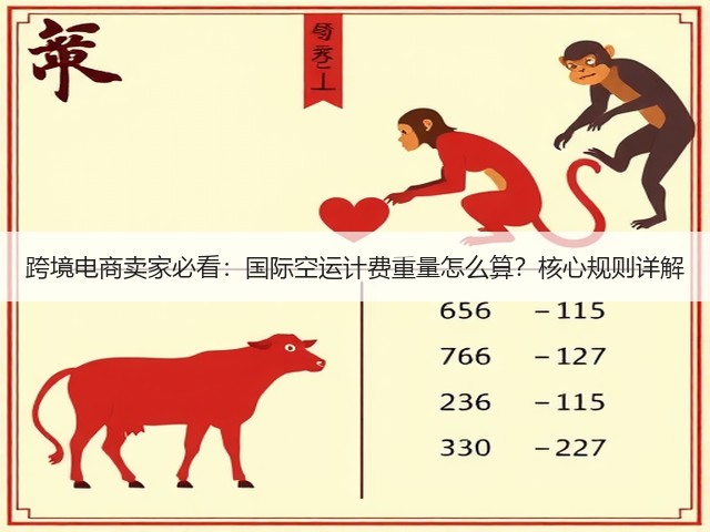 跨境电商卖家必看：国际空运计费重量怎么算？核心规则详解(图1)