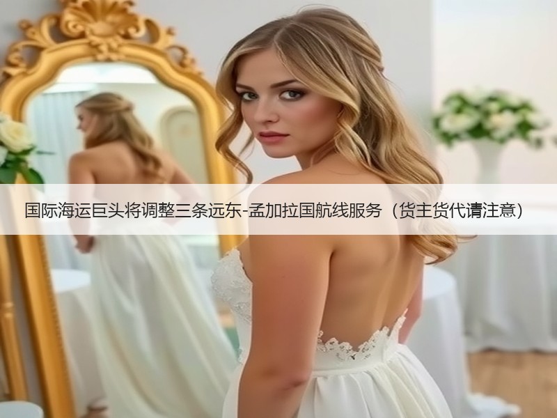 国际海运巨头将调整三条远东-孟加拉国航线服务（货主货代请注意）