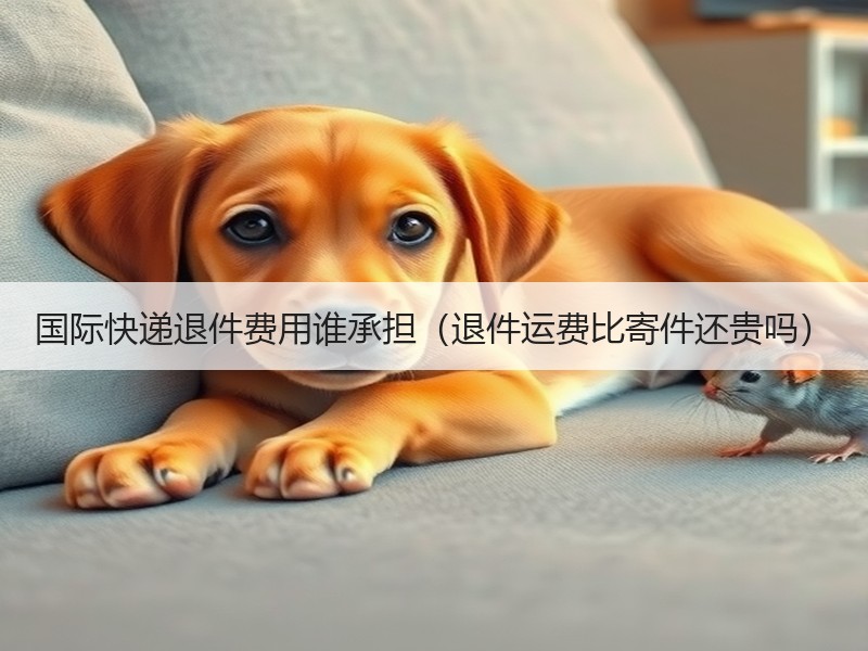 国际快递退件费用谁承担（退件运费比寄件还贵吗）