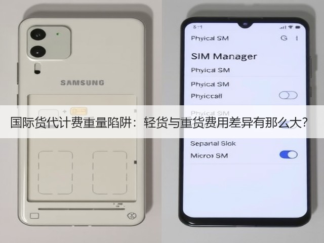 国际货代计费重量陷阱:轻货与重货费用差异有那么大?(图1) 国际货代计费重量陷阱:轻货与重货费用差异有那么大?(图1)
