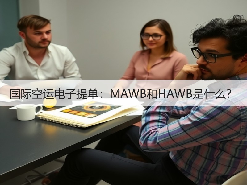 国际空运电子提单:MAWB和HAWB是什么? 国际空运电子提单:MAWB和HAWB是什么?