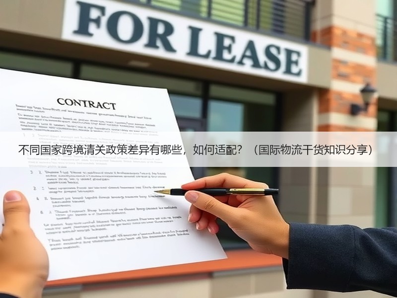 不同国家跨境清关政策差异有哪些，如何适配？（国际物流干货知识分享）