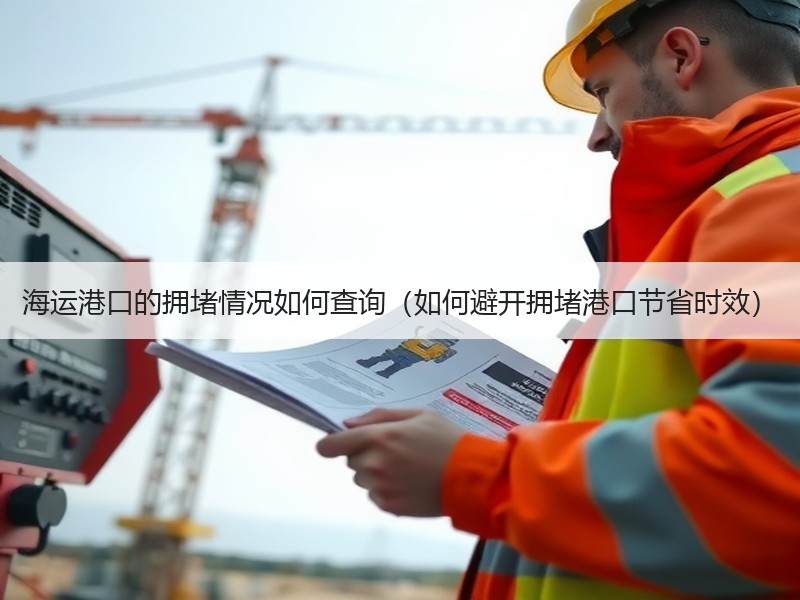 海运港口的拥堵情况如何查询（如何避开拥堵港口节省时效）