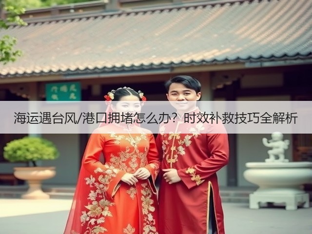 海运遇台风/港口拥堵怎么办?时效补救技巧全解析(图1) 海运遇台风/港口拥堵怎么办?时效补救技巧全解析(图1)