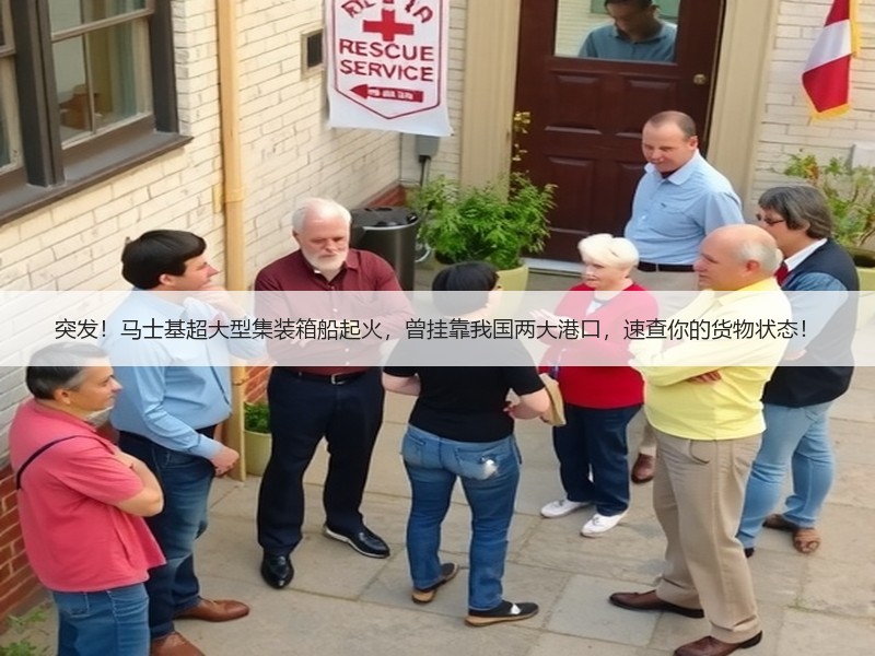 突发！马士基超大型集装箱船起火，曾挂靠我国两大港口，速查你的货物状态！