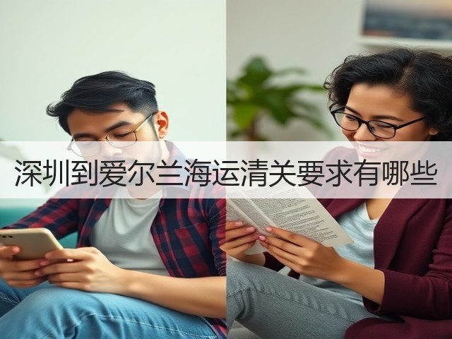 深圳到爱尔兰海运清关要求有哪些(图2) 深圳到爱尔兰海运清关要求有哪些(图2)