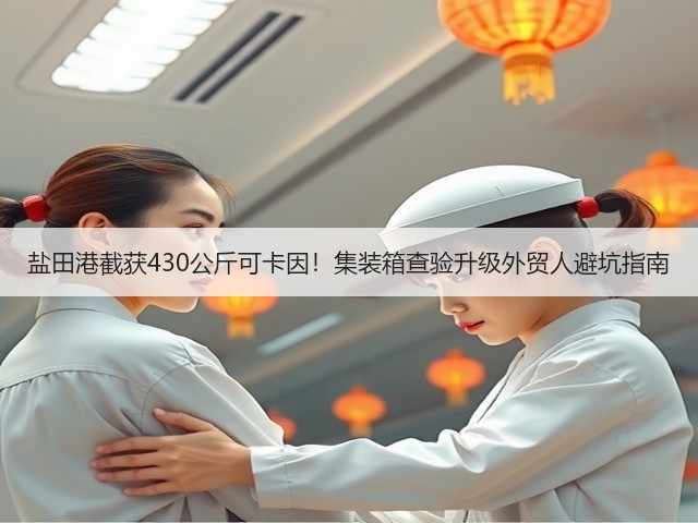 盐田港截获430公斤可卡因!集装箱查验升级外贸人避坑指南(图1) 盐田港截获430公斤可卡因!集装箱查验升级外贸人避坑指南(图1)