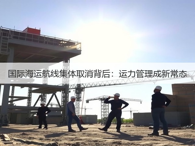 国际海运航线集体取消背后：运力管理成新常态(图2)