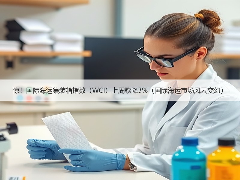惊！国际海运集装箱指数（WCI）上周骤降3%（国际海运市场风云变幻）