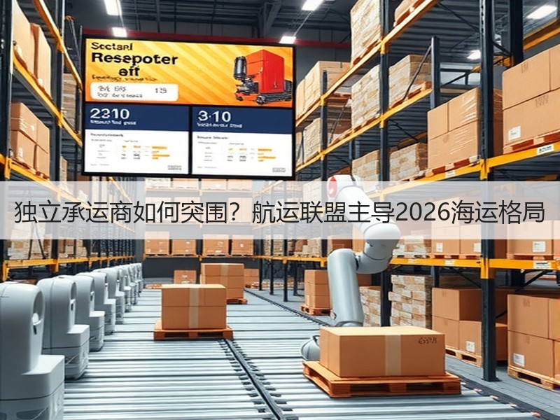 独立承运商如何突围？航运联盟主导2026海运格局