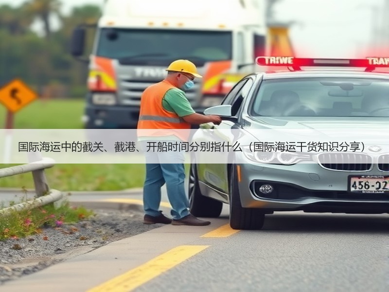 国际海运中的截关、截港、开船时间分别指什么（国际海运干货知识分享）