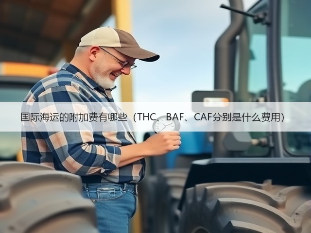 国际海运的附加费有哪些(THC、BAF、CAF分别是什么费用)(图2) 国际海运的附加费有哪些(THC、BAF、CAF分别是什么费用)(图2)