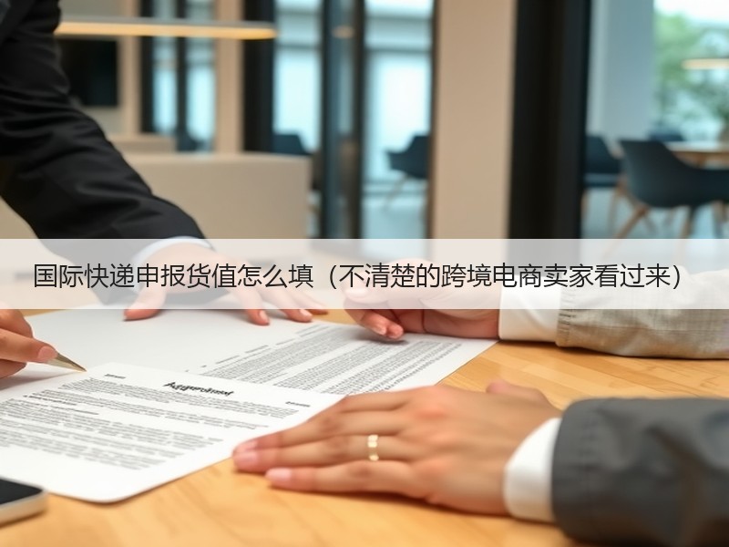 国际快递申报货值怎么填（不清楚的跨境电商卖家看过来）