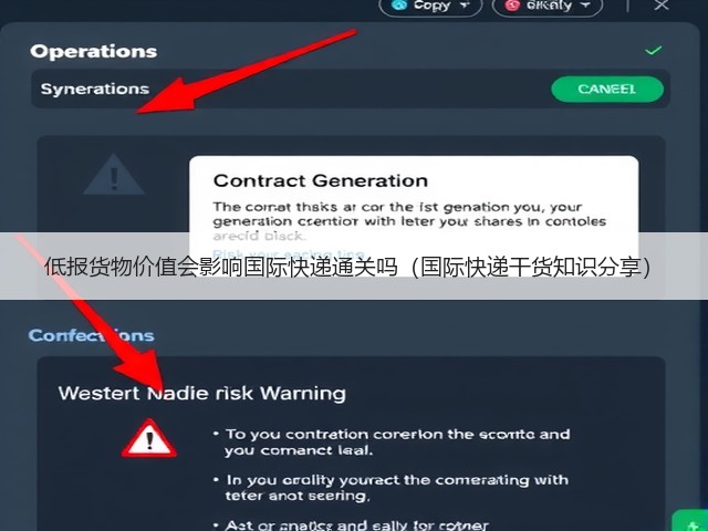 低报货物价值会影响国际快递通关吗(国际快递干货知识分享)(图2) 低报货物价值会影响国际快递通关吗(国际快递干货知识分享)(图2)