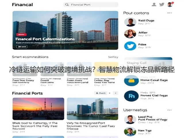 冷链运输如何突破跨境挑战?智慧物流解锁冻品新路径(图3) 冷链运输如何突破跨境挑战?智慧物流解锁冻品新路径(图3)