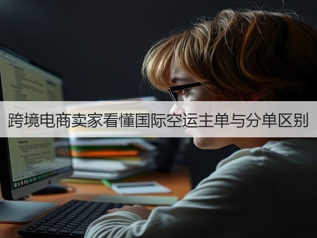 跨境电商卖家看懂国际空运主单与分单区别(图2) 跨境电商卖家看懂国际空运主单与分单区别(图2)